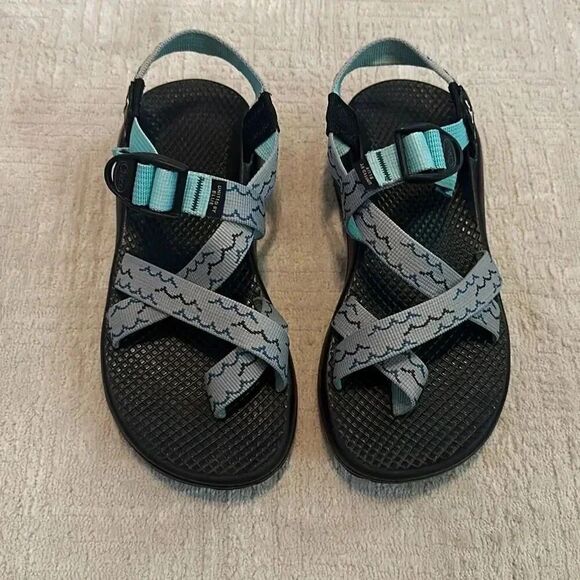 Chaco United By Blue Collab Z2 Classic Strappy Sandals Vibram Soles Women’s Sz 7 - Picture 1 of 10